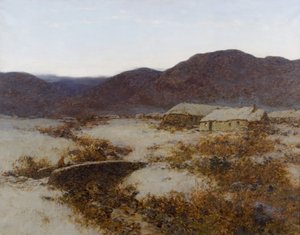 Winter Schemering door Alexander Kellock Brown